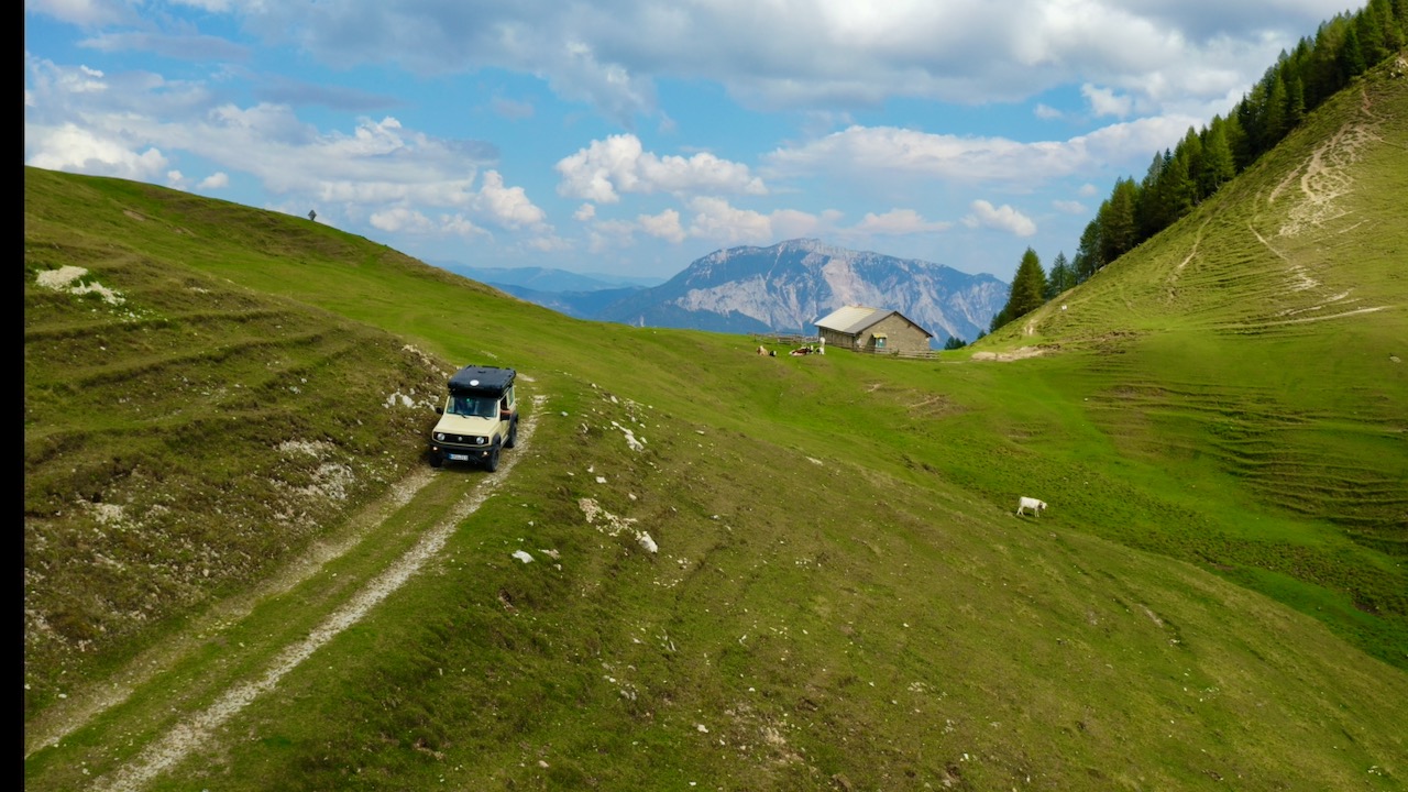 Grenzüberquerung mit dem 4x4 oder Enduro von Kärnten (Österreich) nach Italien