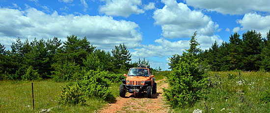 Cevennen Geländewagen Jeep Wrangler