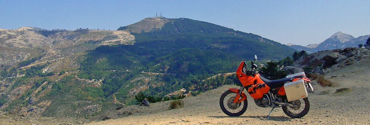 Griechenland Thasos Offroadpiste