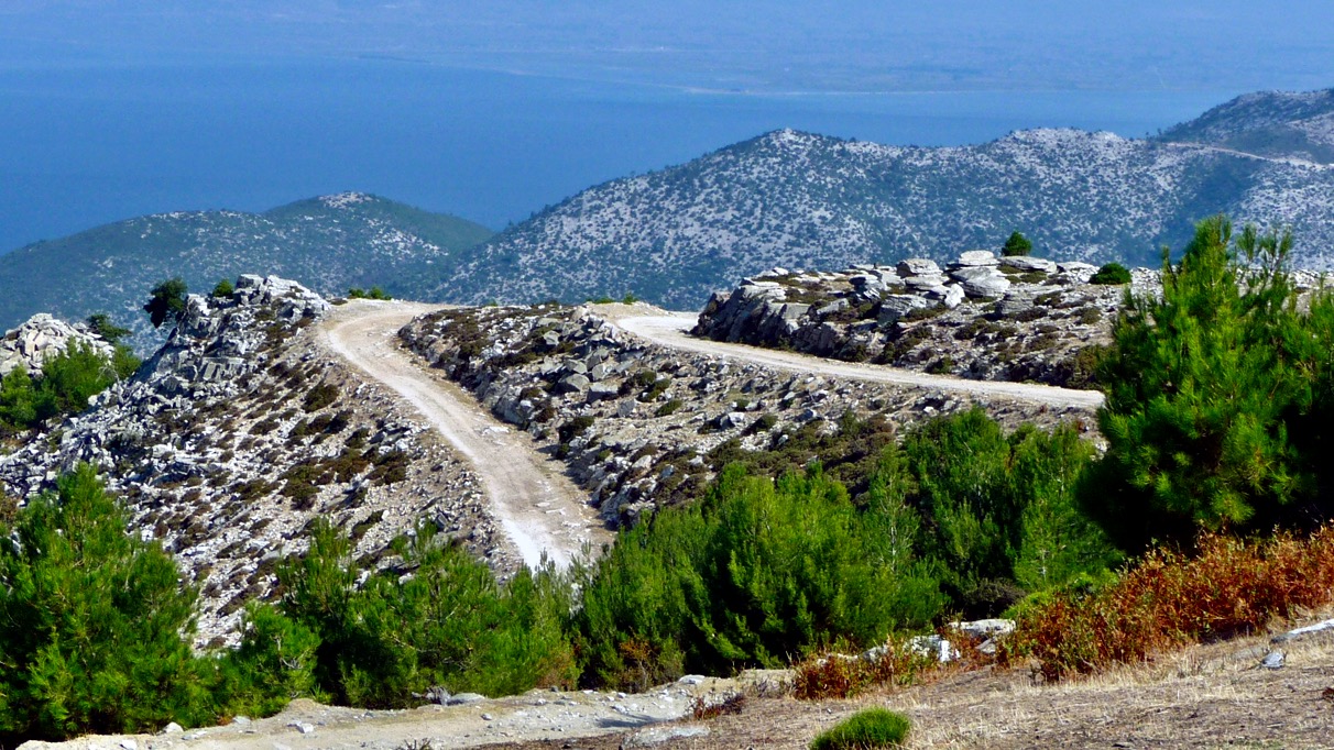 Griechenland Thasos Offroadpiste