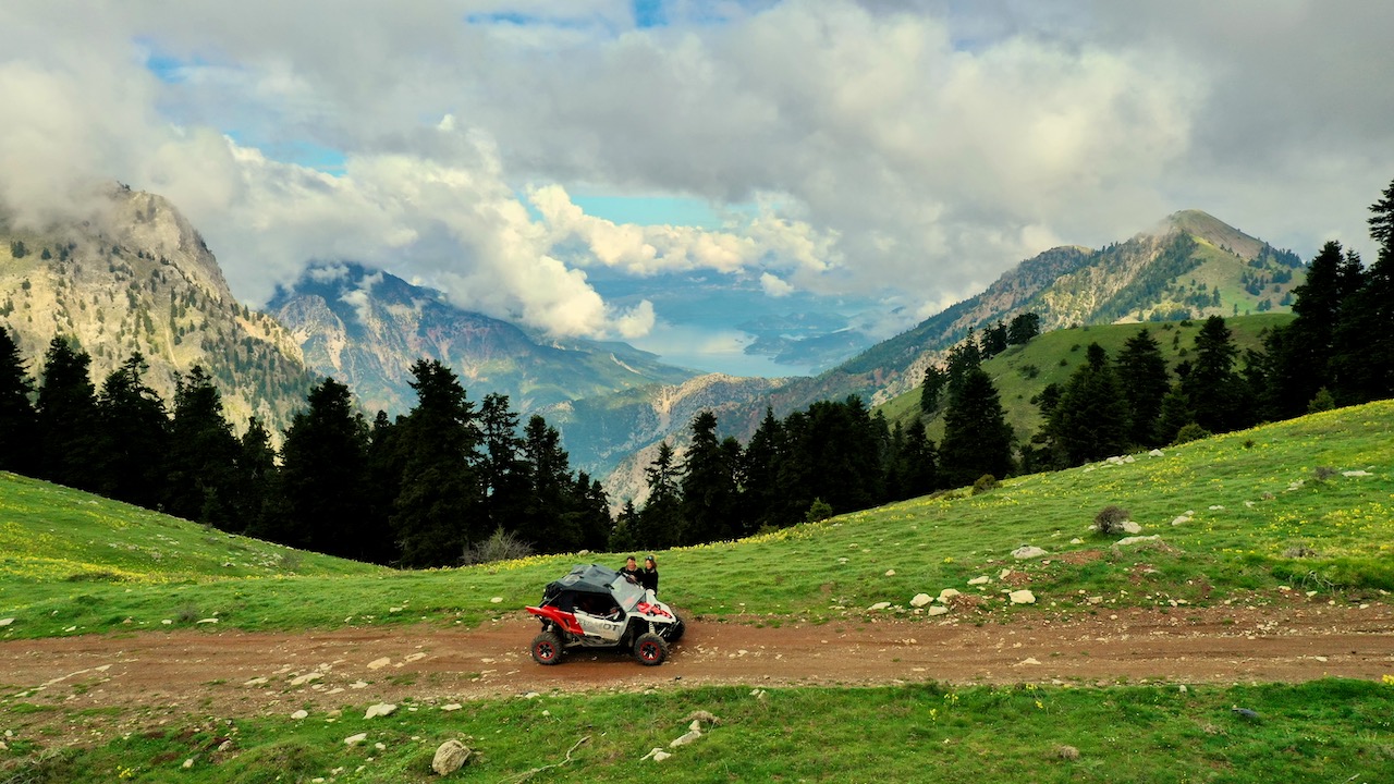 Offroad zum Antennengipfel in Griechenland