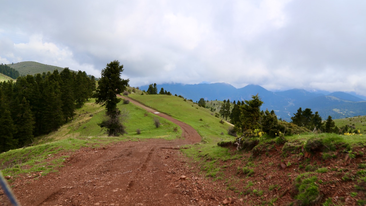 Offroad zum Antennengipfel in Griechenland