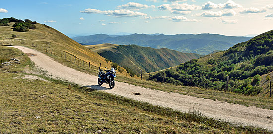 KTM Adventure Umbrien Touren