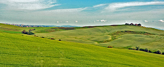 Siena Toskana Motorrad