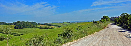 Siena Toskana Motorrad