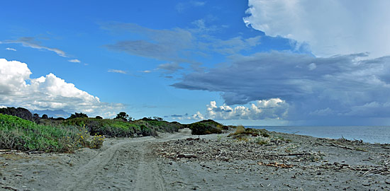 Beachpiste in Korsika