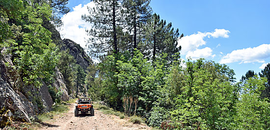 Pisten auf Korsika für 4x4