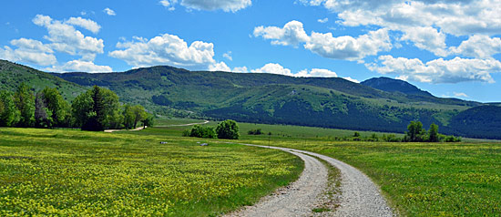 Naturbelassene Strassen in Kroatien