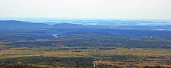 Gebirgsstrassen in Kroatien