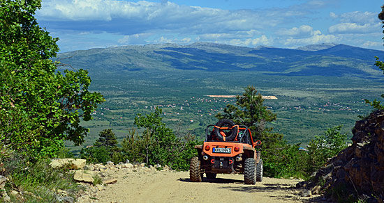 Gebirgsstrassen in Kroatien