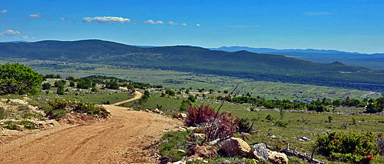 Gebirgsstrassen in Kroatien