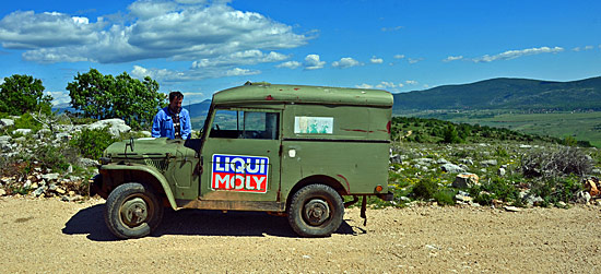 Gebirgsstrassen in Kroatien