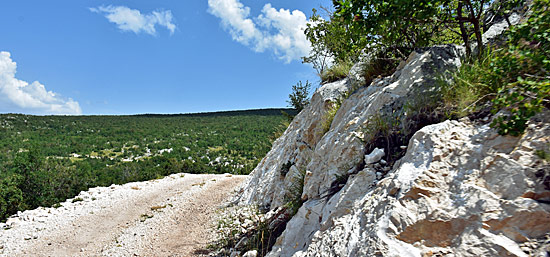 Kroatien Bergpässe und Offroadstrecken