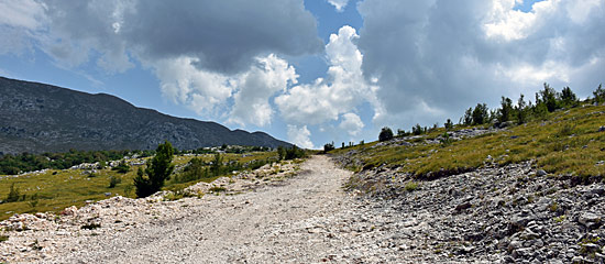 Kroatien Bergpässe und Offroadstrecken