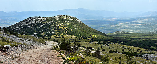 Kroatien Bergpässe und Offroadstrecken