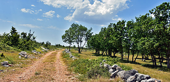 Kroatien Bergpässe und Offroadstrecken