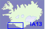 Übersichtskarte Süden von Island