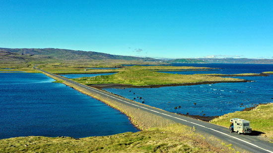 Heute geht es mit unserem 4x4 Truck auf die Westfjorde