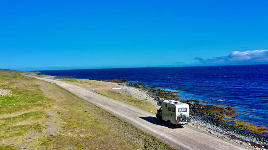 Heute geht es mit unserem 4x4 Truck auf die Westfjorde