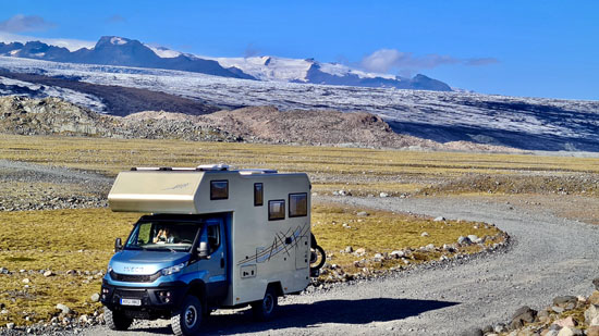 Gletscher und Eisschollen auf Island