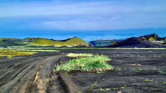 Island raus nach Laki mit dem Geländewagen