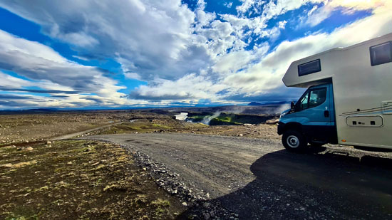 LKW 4x4 Routen in Island