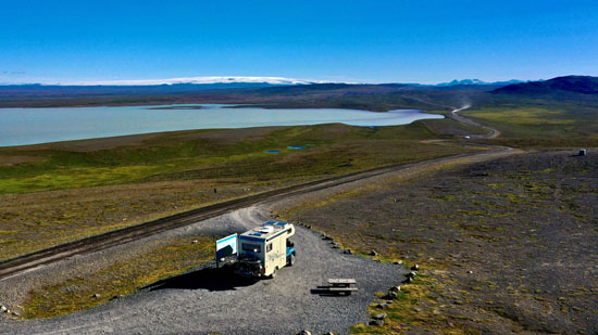 Übersichtskarte Myvatn Island