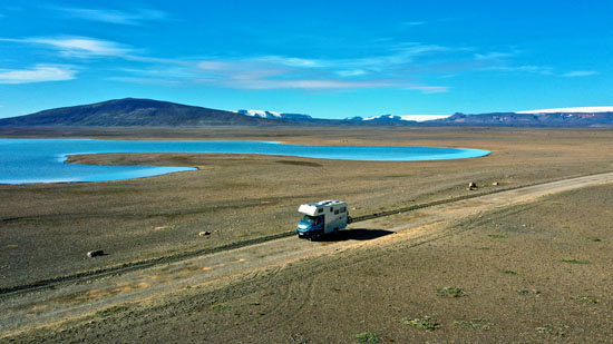 Übersichtskarte Myvatn Island