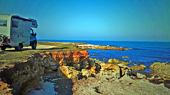 Beachpiste Sardinien mit dem Truck