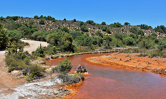 Dünenpiste auf Sardinien