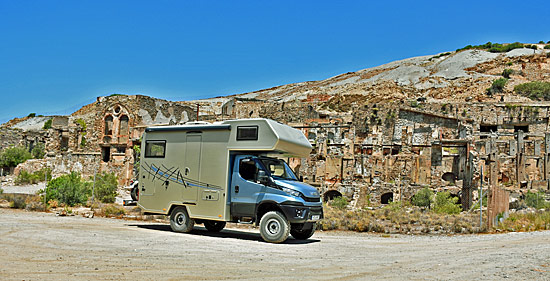 Dünenpiste auf Sardinien