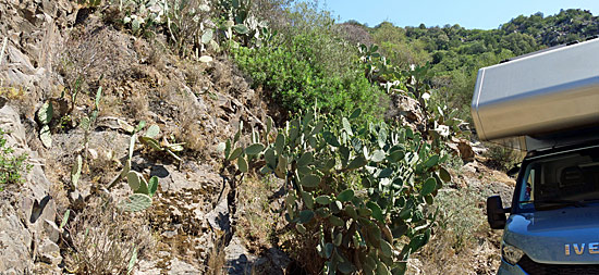 Sardinien Schotterpisten für Truck