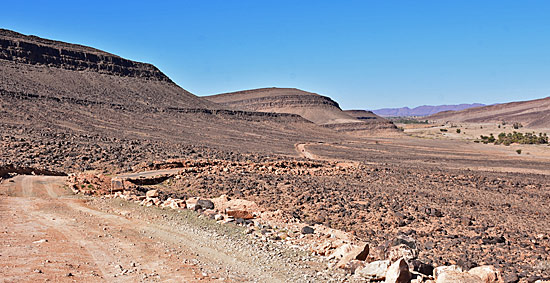 Berge und Steine Marokko