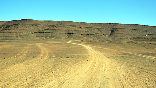 Wüstenpiste Marokko