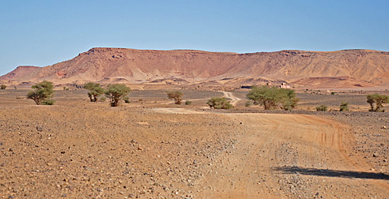 Wüstenpiste Marokko