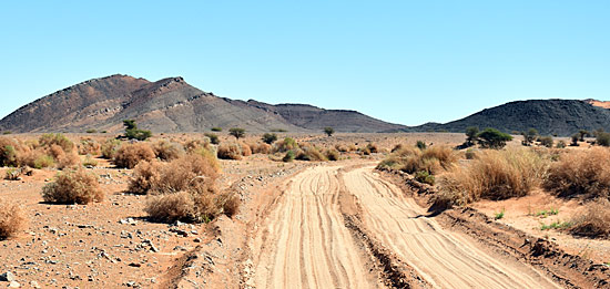 Wüstenpiste Marokko