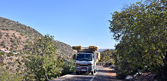 Truck offroad Marokko