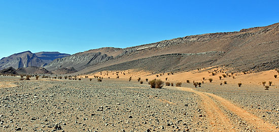Wüstenpiste Marokko