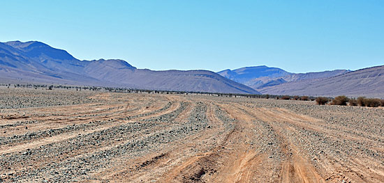 Wüstenpiste Marokko