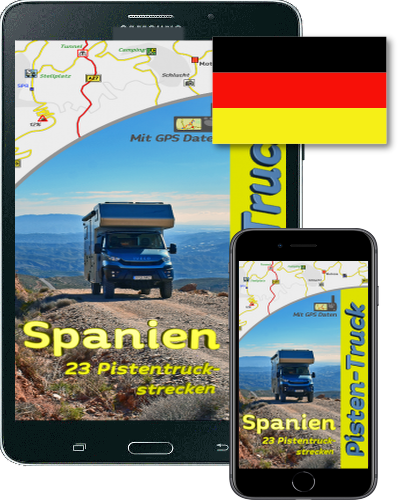 Reiseführer  als Ebook von Spanien für 4x4 LKW