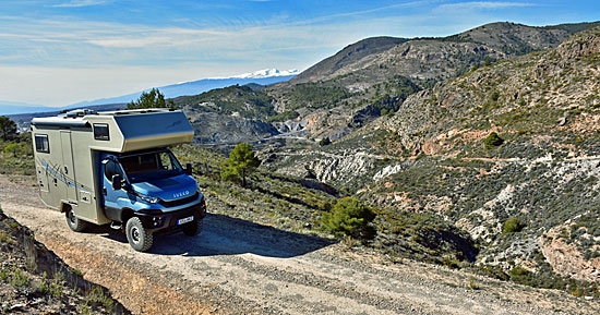 Truck offroad spanien