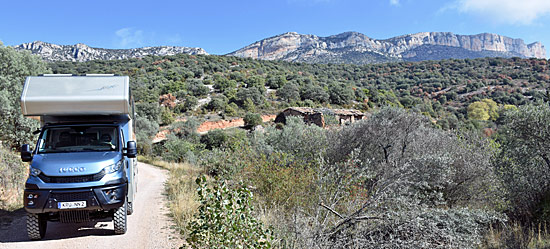 Bimobil Spanien Touren