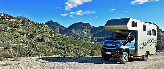 Truck offroad spanien