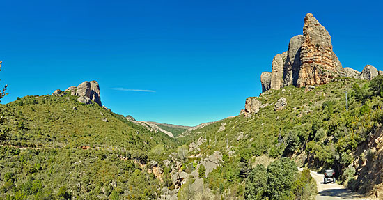 Bardenas Wüste Spanien 4x4