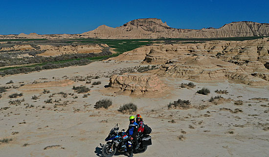 Bardenas Wüste Spanien 4x4