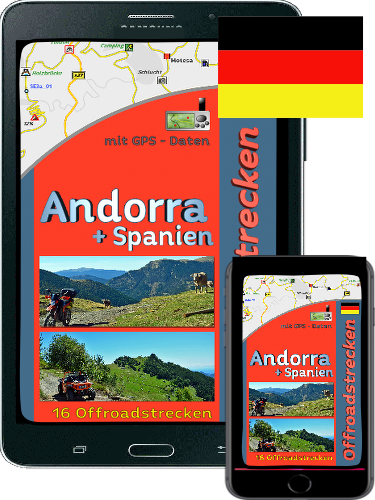 Ebook über Offroadstrecken in Andorra und spanische Pyrenäen inkl. GPS Daten 