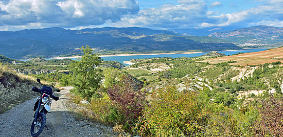 Mountainbike Pyrenäen Spanien