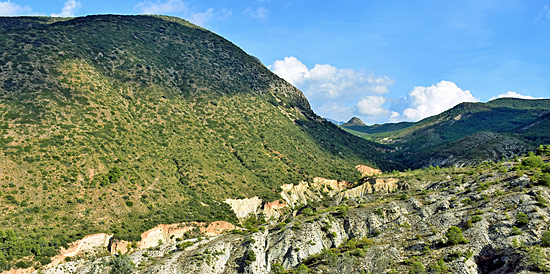 Mountainbike Pyrenäen Spanien