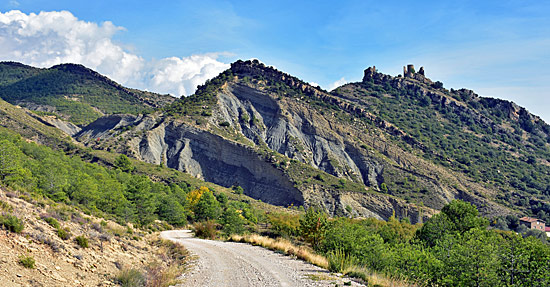 Mountainbike Pyrenäen Spanien