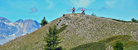 Mountainbike Piemont Strecken